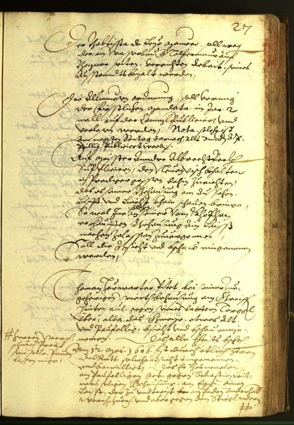 Civic Archives of Bozen-Bolzano - BOhisto Minutes of the council 1606 