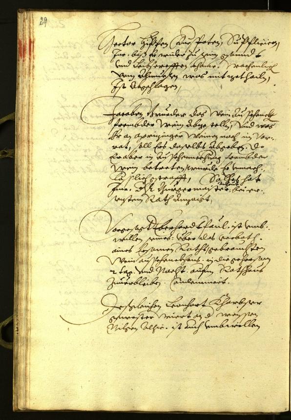 Civic Archives of Bozen-Bolzano - BOhisto Minutes of the council 1606 