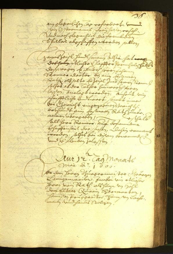 Civic Archives of Bozen-Bolzano - BOhisto Minutes of the council 1606 