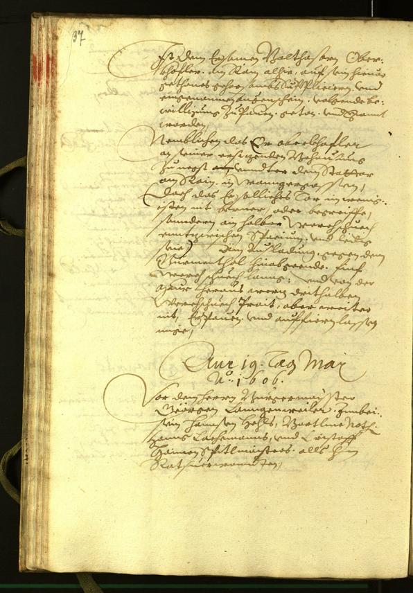 Civic Archives of Bozen-Bolzano - BOhisto Minutes of the council 1606 