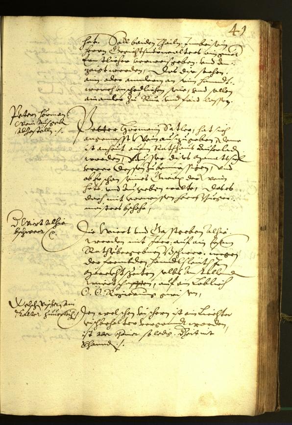 Civic Archives of Bozen-Bolzano - BOhisto Minutes of the council 1606 