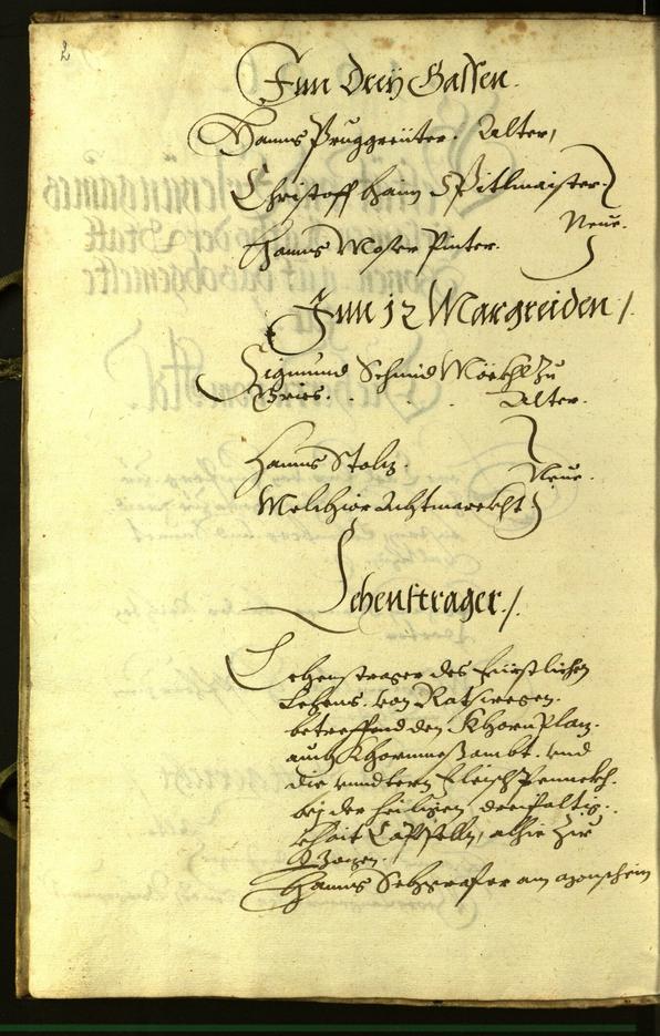 Civic Archives of Bozen-Bolzano - BOhisto Minutes of the council 1606 