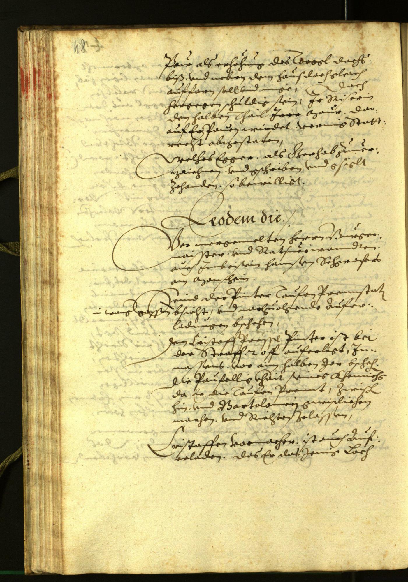 Civic Archives of Bozen-Bolzano - BOhisto Minutes of the council 1606 