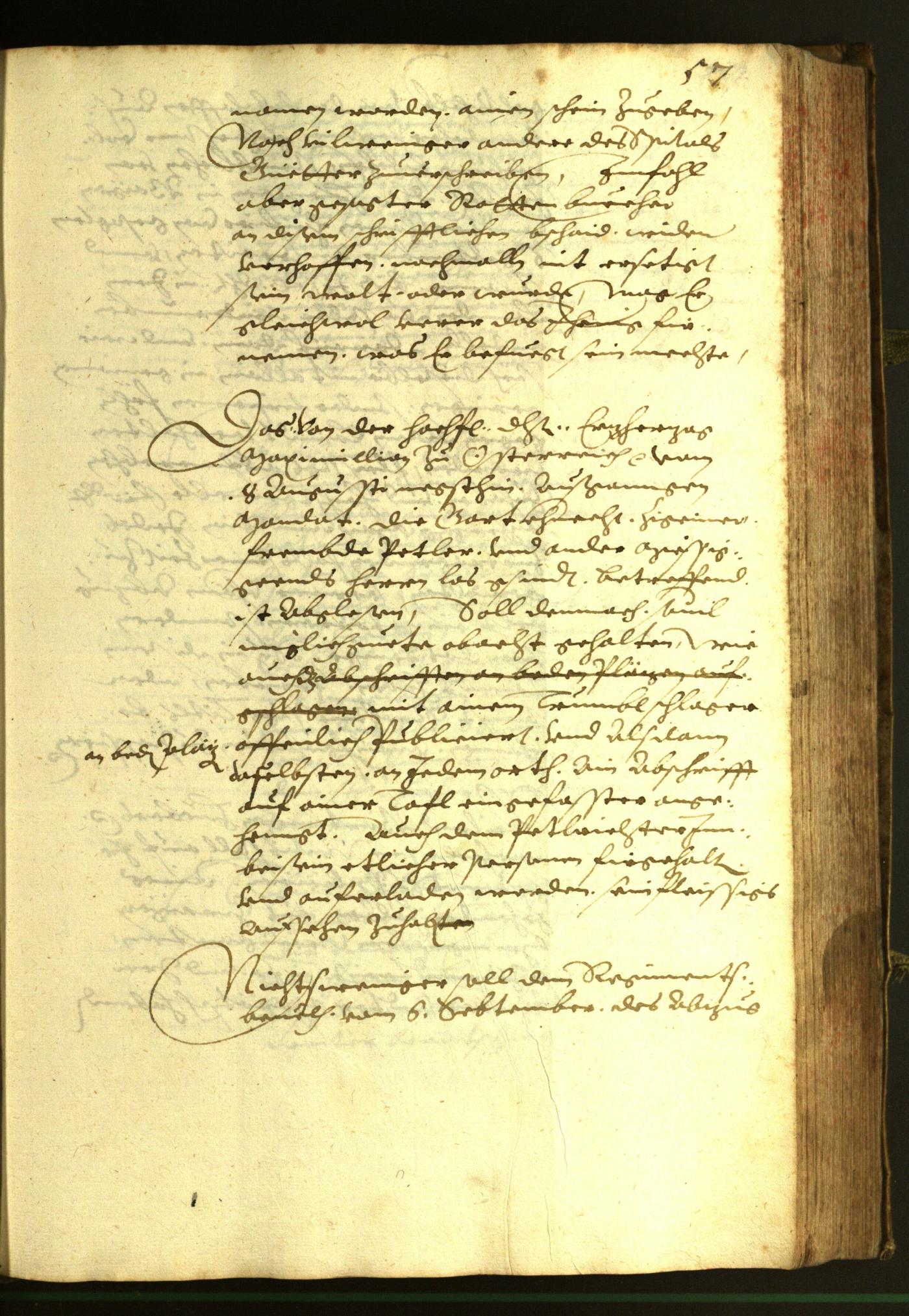 Stadtarchiv Bozen - BOhisto Ratsprotokoll 1606 