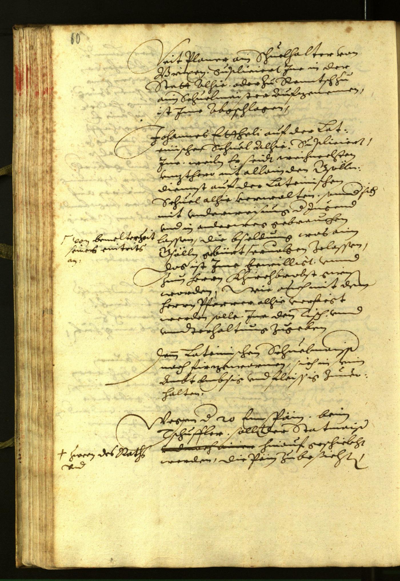 Civic Archives of Bozen-Bolzano - BOhisto Minutes of the council 1606 