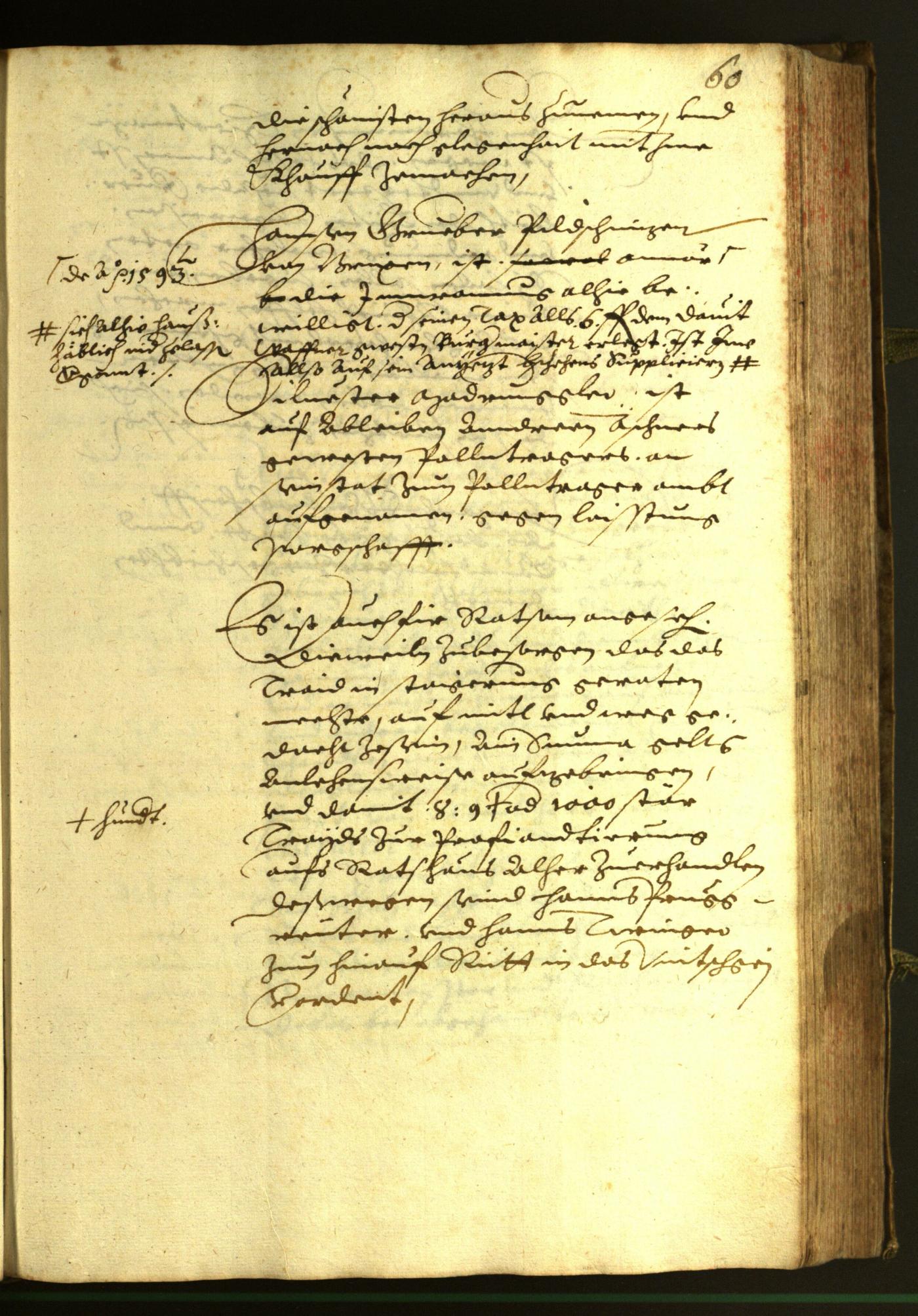 Civic Archives of Bozen-Bolzano - BOhisto Minutes of the council 1606 