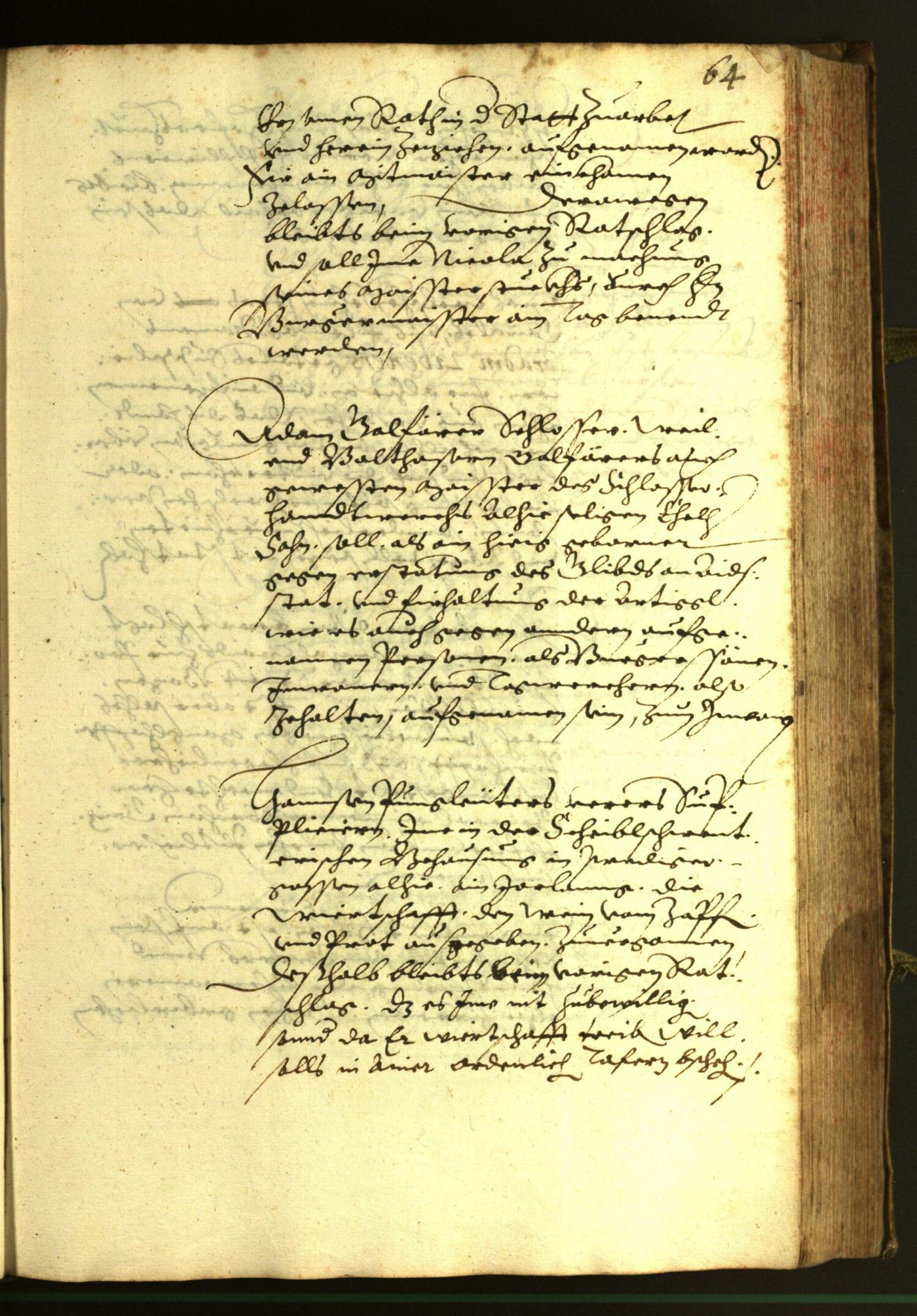 Archivio Storico della Città di Bolzano - BOhisto protocollo consiliare 1606 