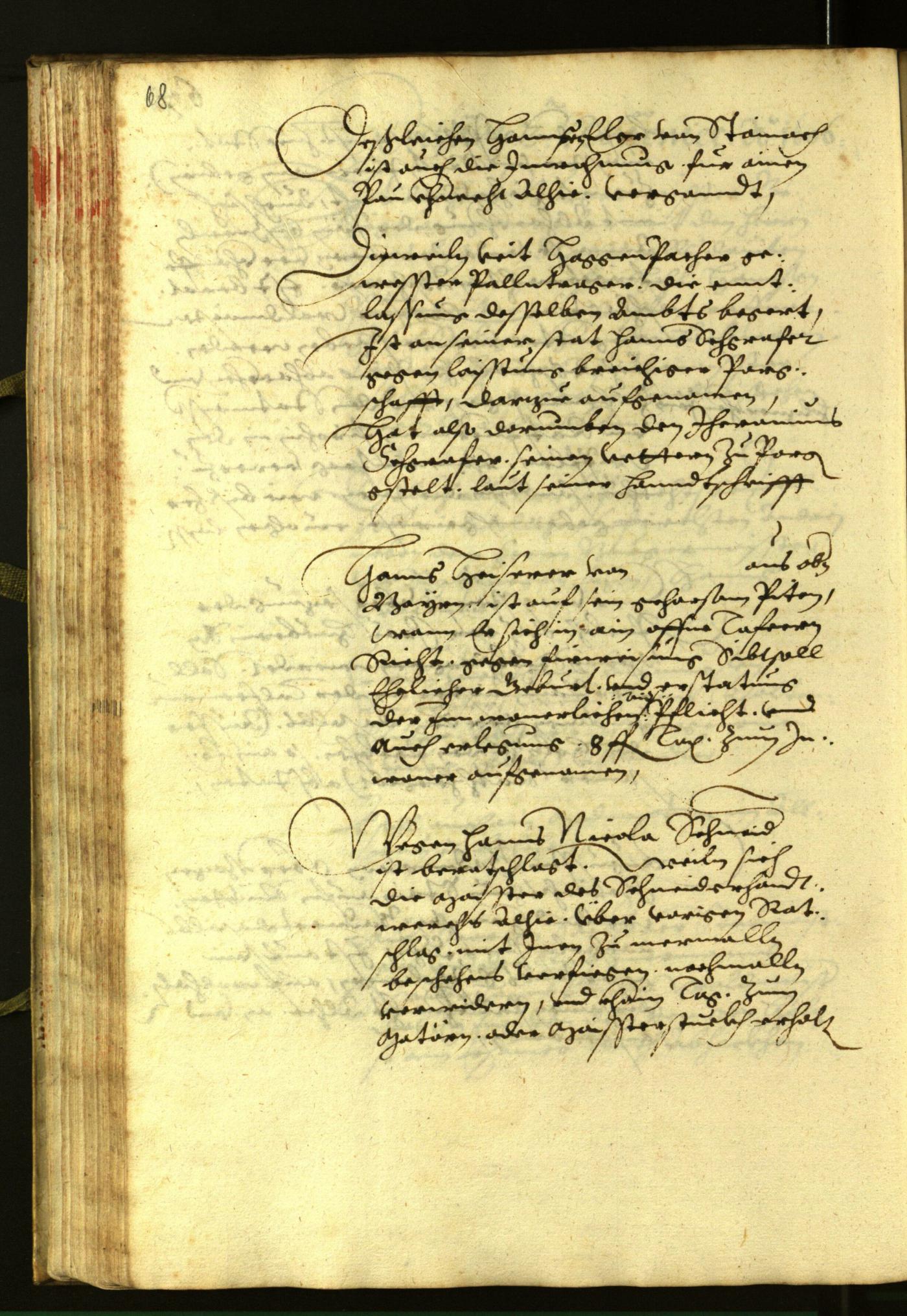 Civic Archives of Bozen-Bolzano - BOhisto Minutes of the council 1606 