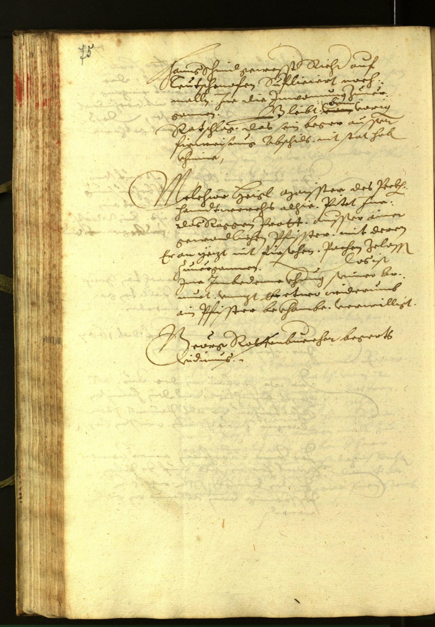 Civic Archives of Bozen-Bolzano - BOhisto Minutes of the council 1606 