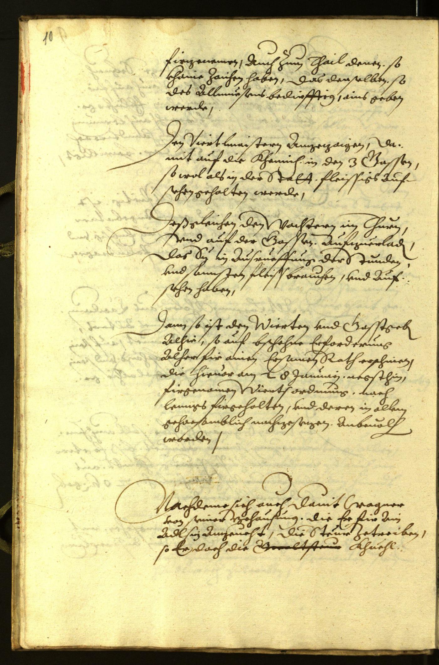 Civic Archives of Bozen-Bolzano - BOhisto Minutes of the council 1606 