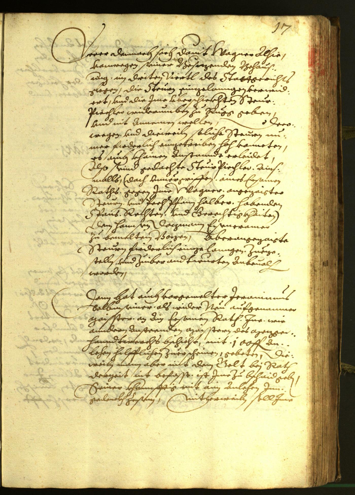 Stadtarchiv Bozen - BOhisto Ratsprotokoll 1606 