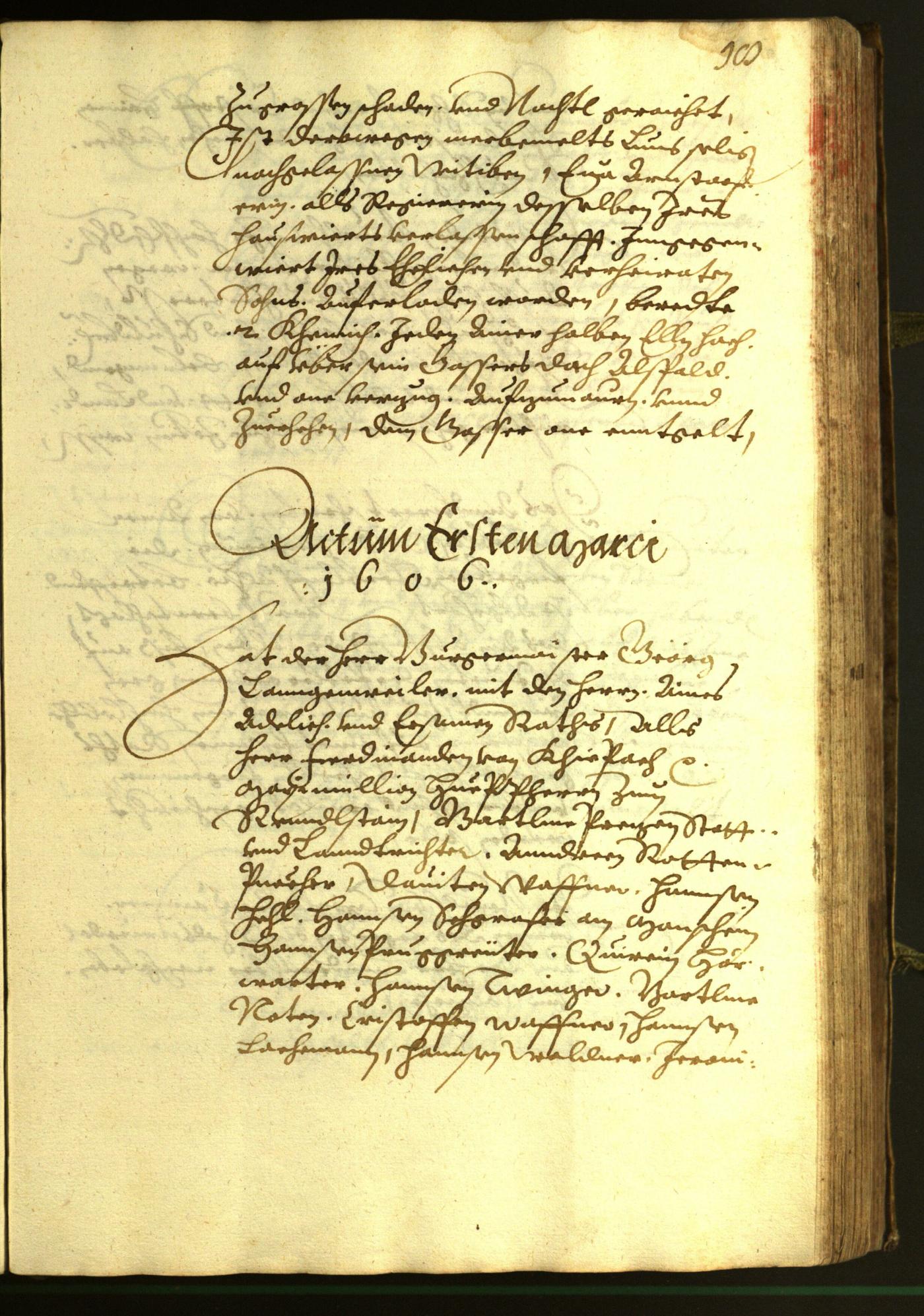 Civic Archives of Bozen-Bolzano - BOhisto Minutes of the council 1606 