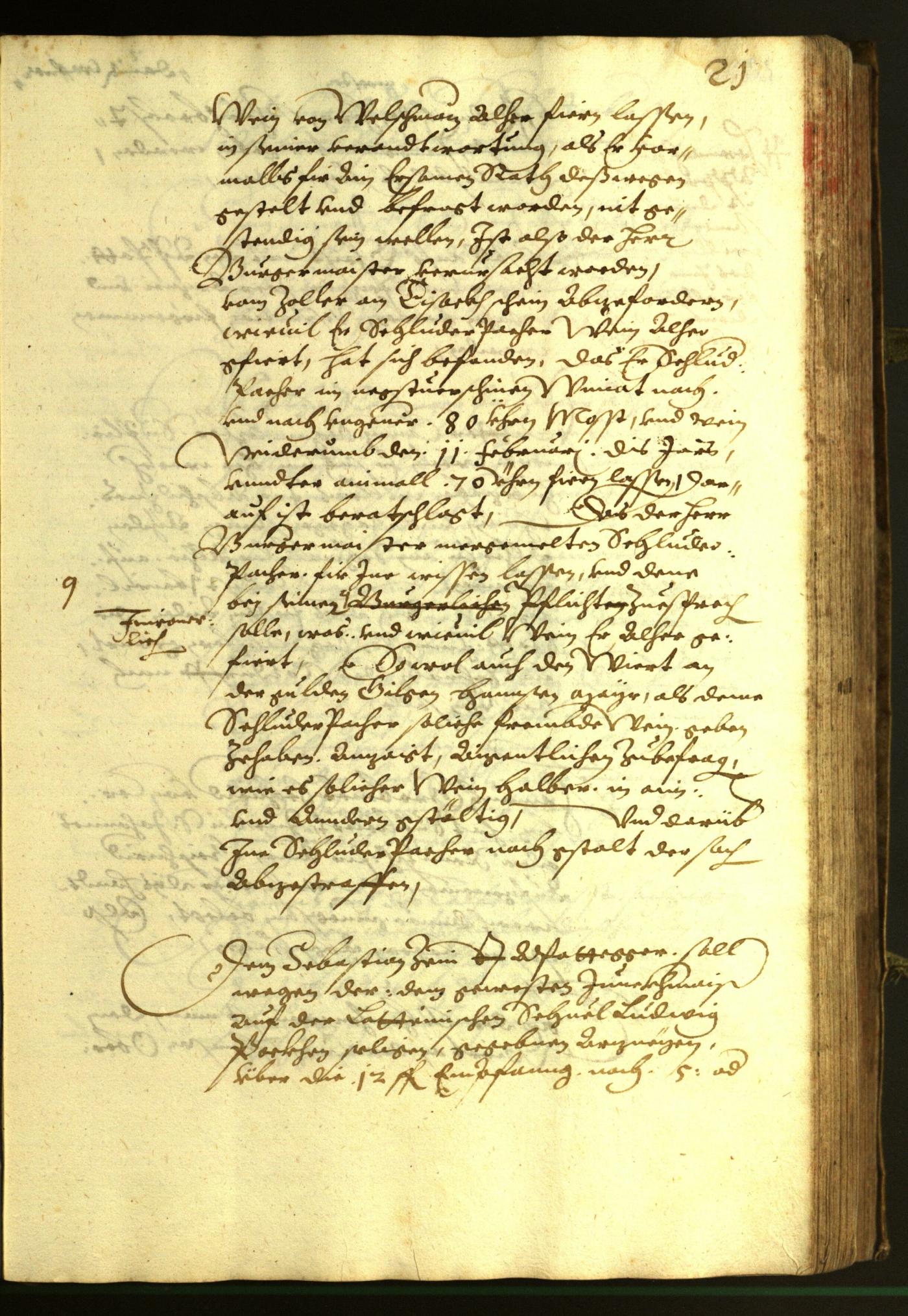 Stadtarchiv Bozen - BOhisto Ratsprotokoll 1606 