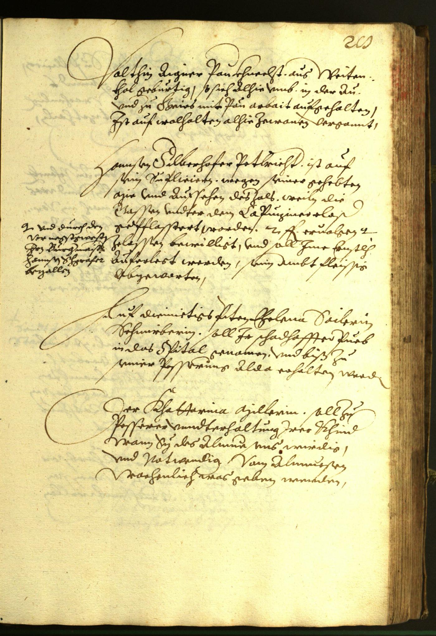 Stadtarchiv Bozen - BOhisto Ratsprotokoll 1606 