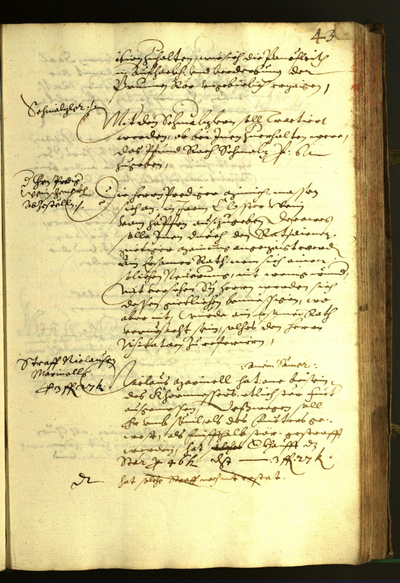 Civic Archives of Bozen-Bolzano - BOhisto Minutes of the council 1606 