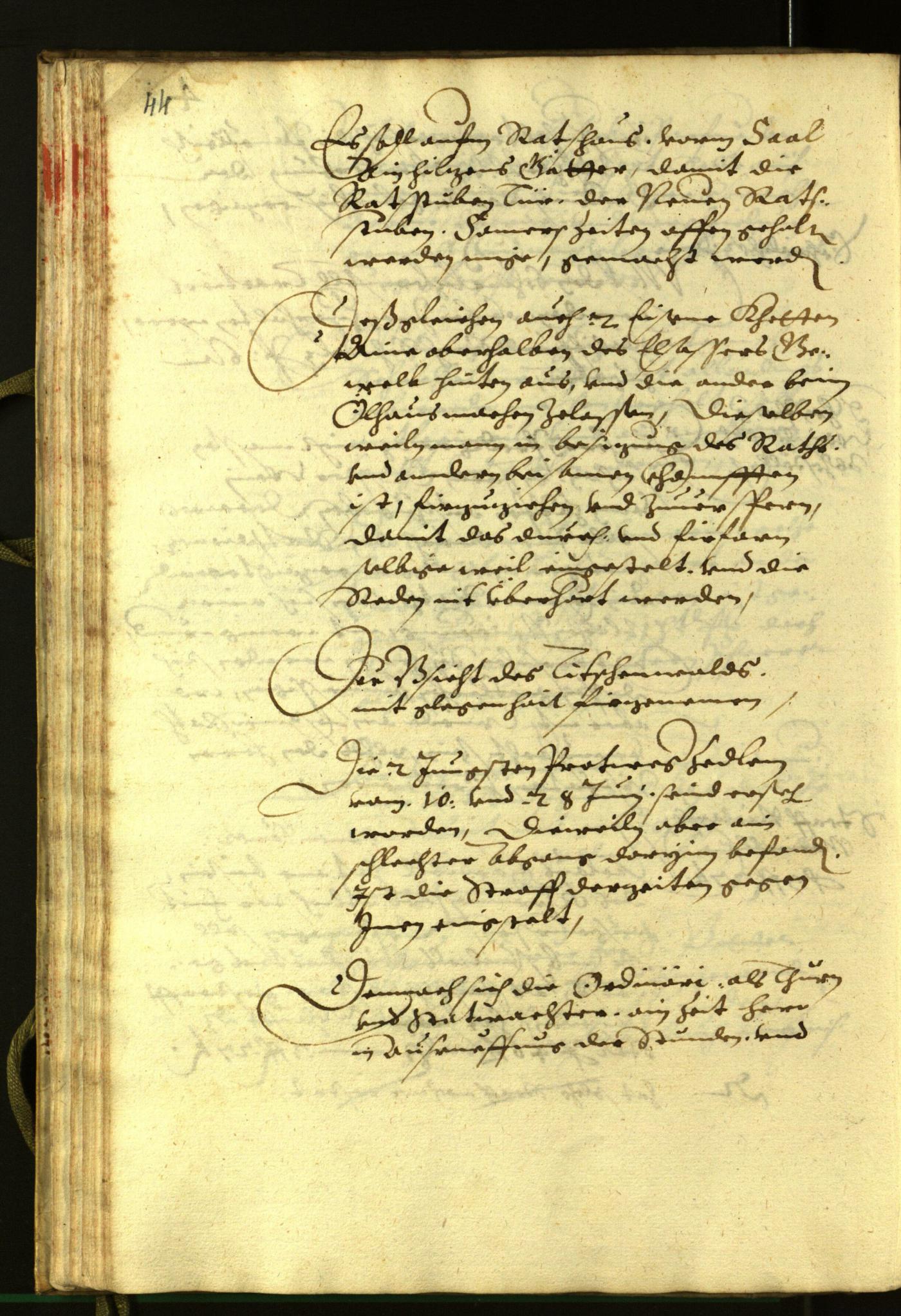 Civic Archives of Bozen-Bolzano - BOhisto Minutes of the council 1606 