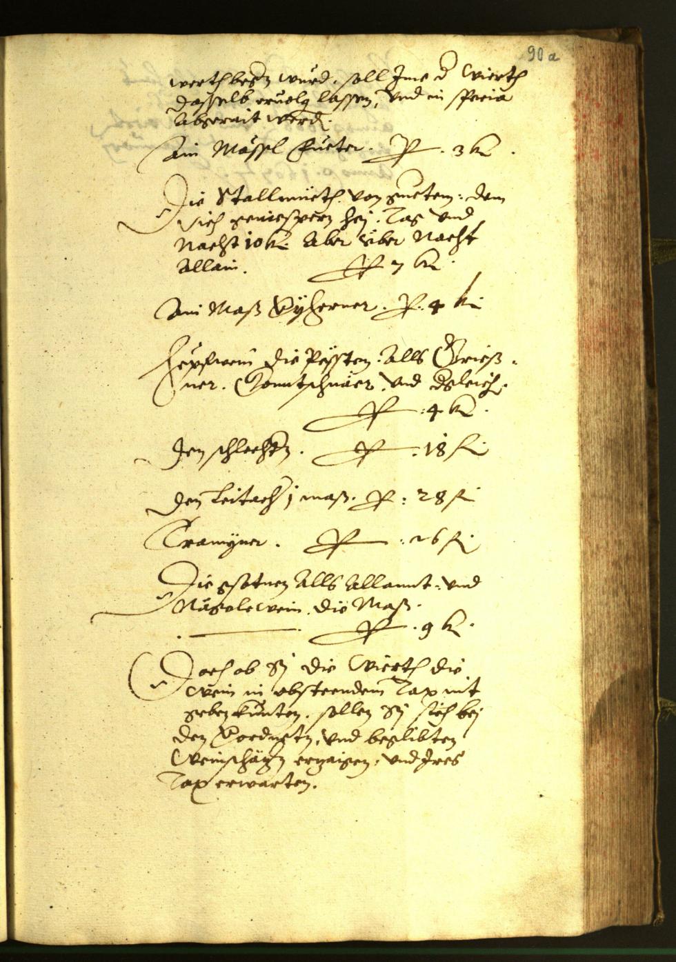 Stadtarchiv Bozen - BOhisto Ratsprotokoll 1606 