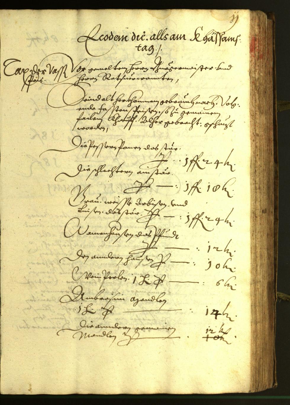 Civic Archives of Bozen-Bolzano - BOhisto Minutes of the council 1606 