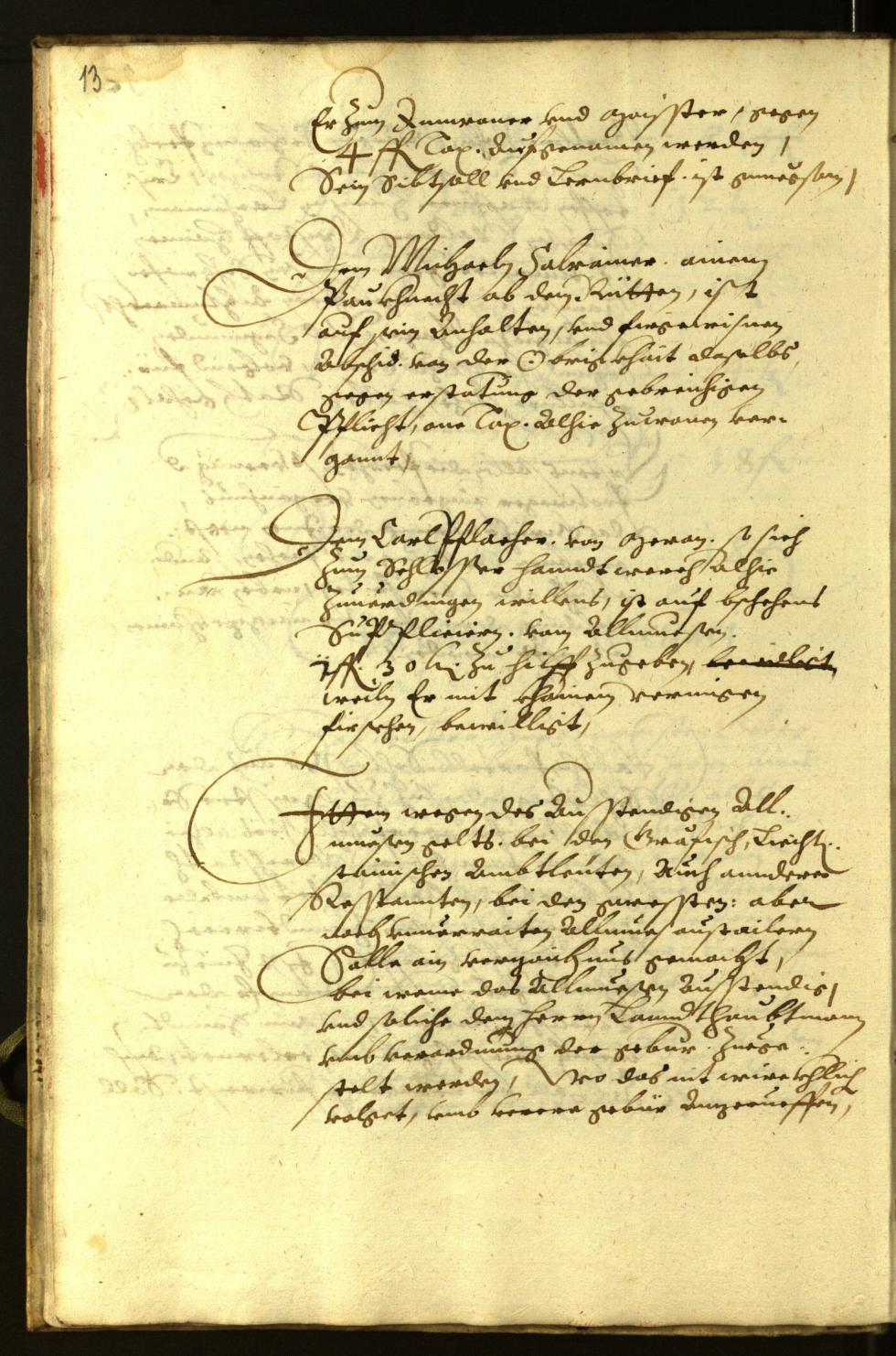 Civic Archives of Bozen-Bolzano - BOhisto Minutes of the council 1606 