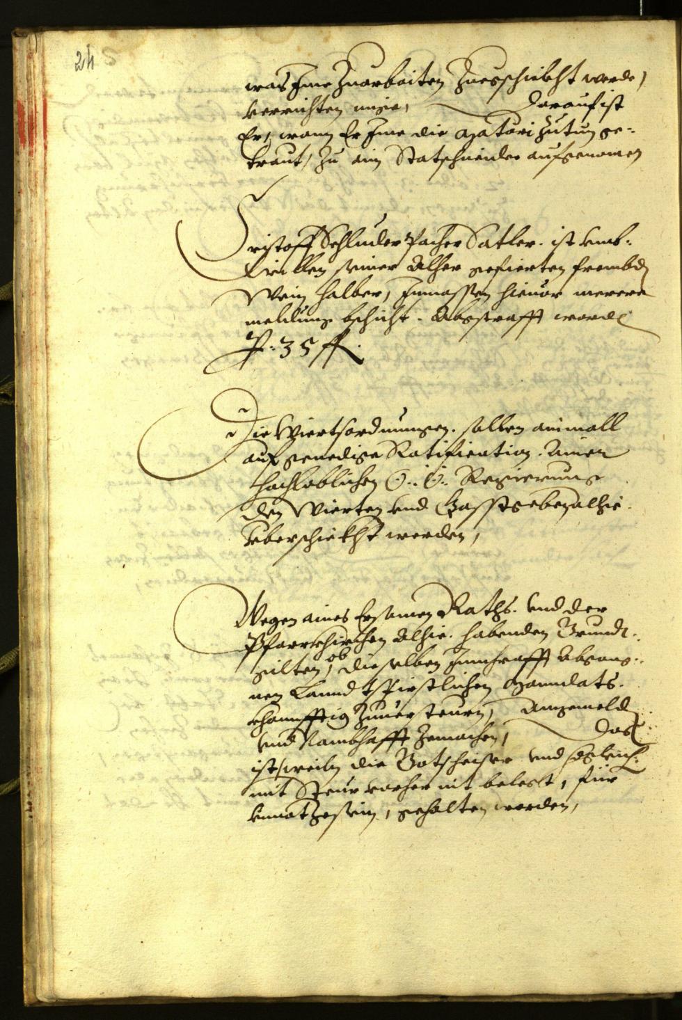 Civic Archives of Bozen-Bolzano - BOhisto Minutes of the council 1606 