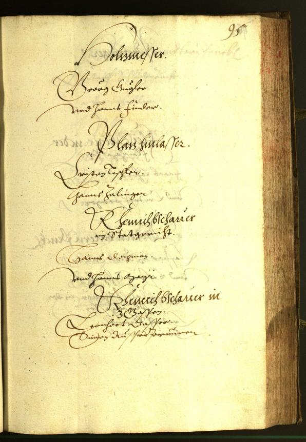 Civic Archives of Bozen-Bolzano - BOhisto Minutes of the council 1607 