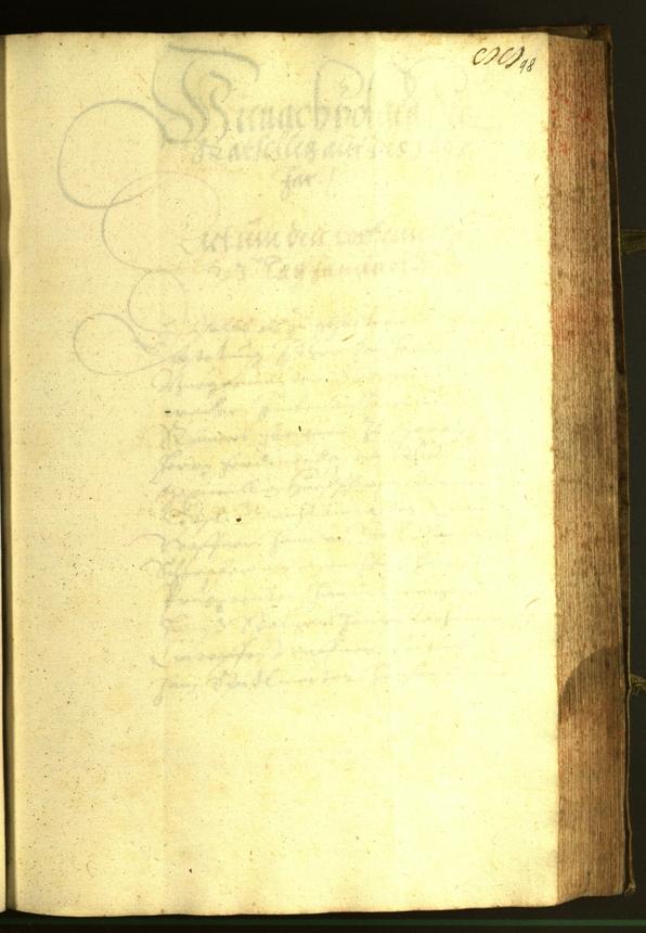 Archivio Storico della Città di Bolzano - BOhisto protocollo consiliare 1607 