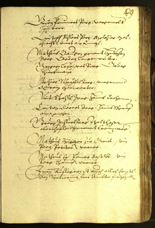 Civic Archives of Bozen-Bolzano - BOhisto Minutes of the council 1608 