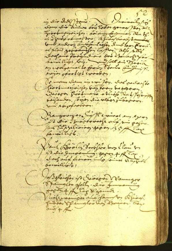 Stadtarchiv Bozen - BOhisto Ratsprotokoll 1608 