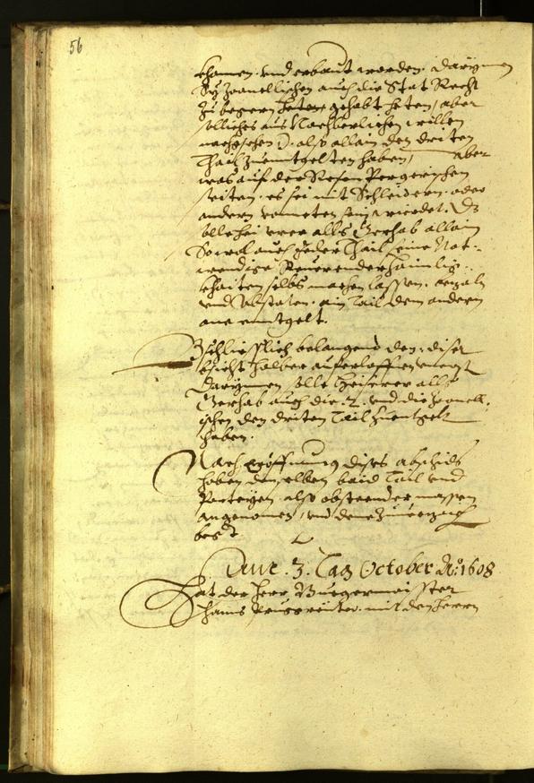 Civic Archives of Bozen-Bolzano - BOhisto Minutes of the council 1608 