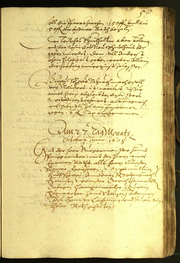 Civic Archives of Bozen-Bolzano - BOhisto Minutes of the council 1608 