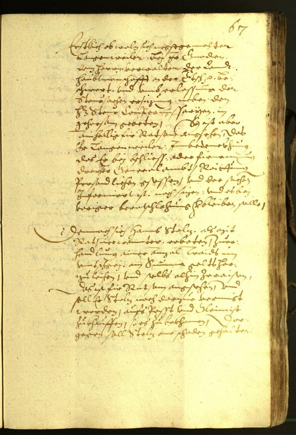 Stadtarchiv Bozen - BOhisto Ratsprotokoll 1608 