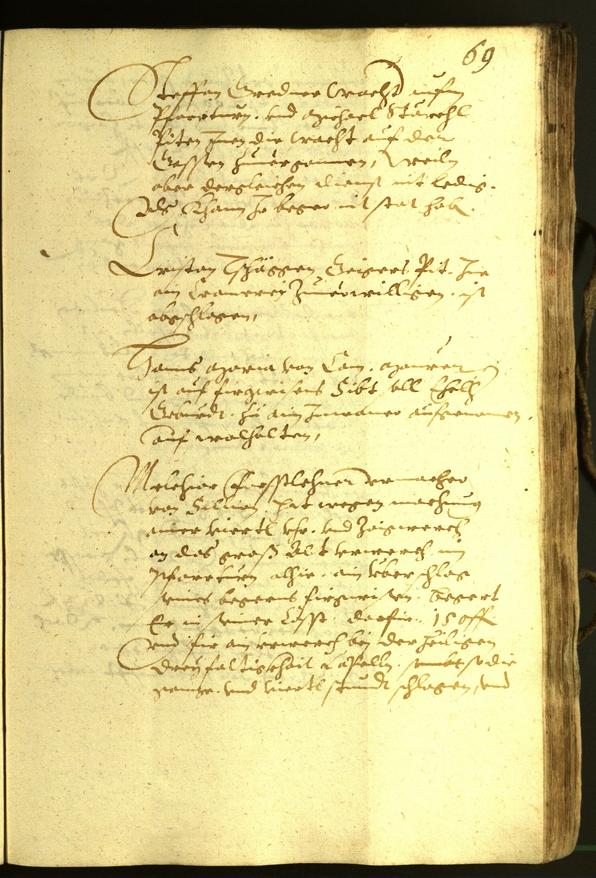 Archivio Storico della Città di Bolzano - BOhisto protocollo consiliare 1608 