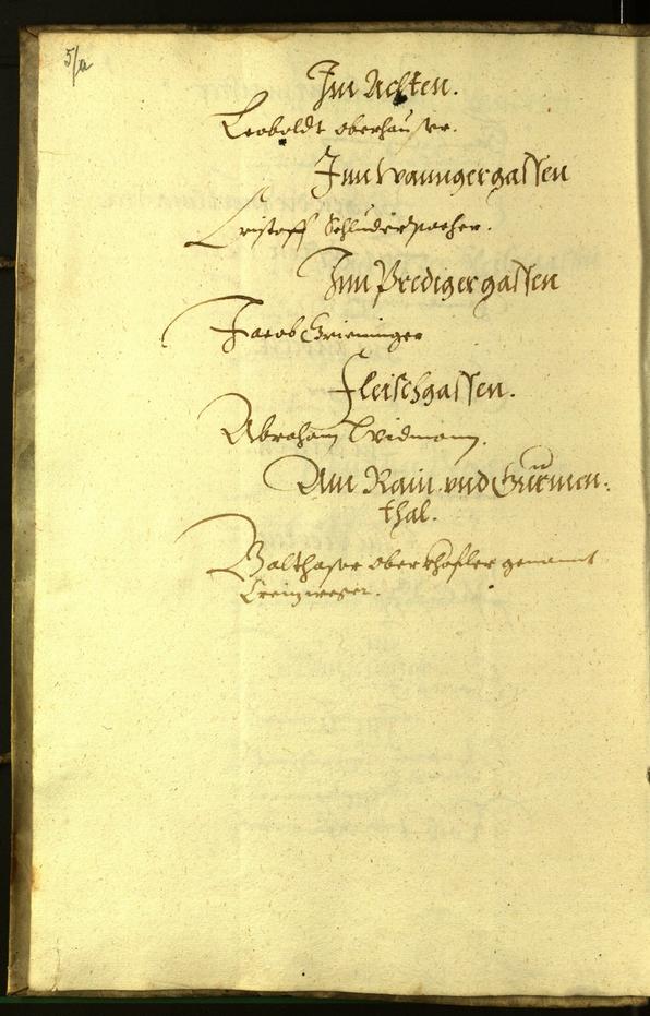 Stadtarchiv Bozen - BOhisto Ratsprotokoll 1608 