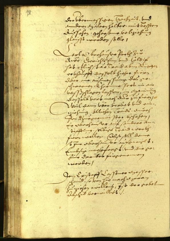 Stadtarchiv Bozen - BOhisto Ratsprotokoll 1608 