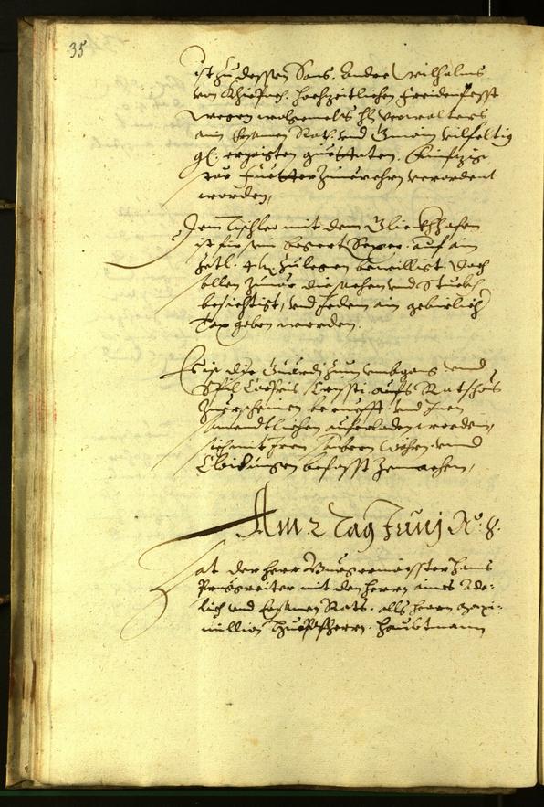 Civic Archives of Bozen-Bolzano - BOhisto Minutes of the council 1608 