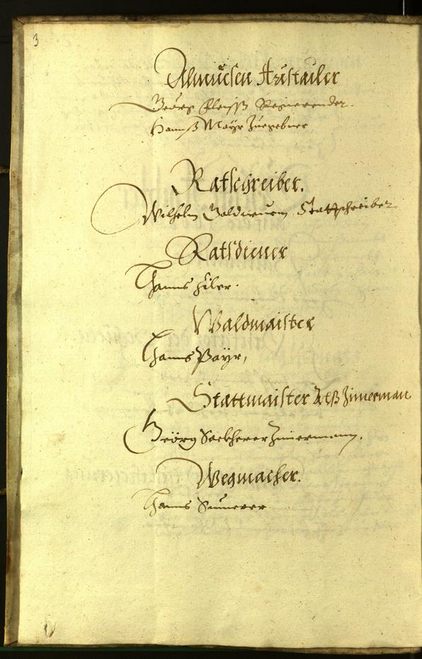 Civic Archives of Bozen-Bolzano - BOhisto Minutes of the council 1608 