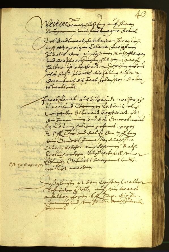 Civic Archives of Bozen-Bolzano - BOhisto Minutes of the council 1608 