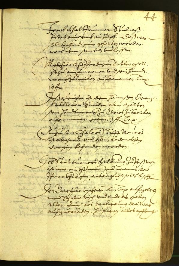 Civic Archives of Bozen-Bolzano - BOhisto Minutes of the council 1608 