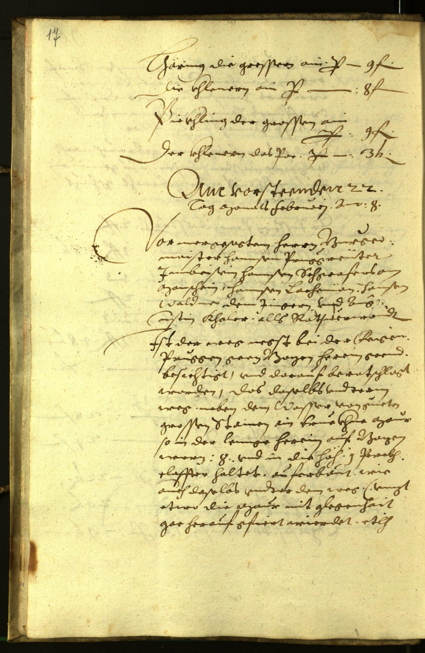 Civic Archives of Bozen-Bolzano - BOhisto Minutes of the council 1608 