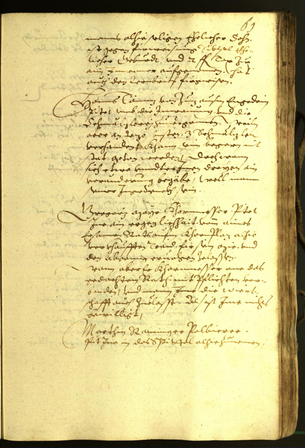 Civic Archives of Bozen-Bolzano - BOhisto Minutes of the council 1608 