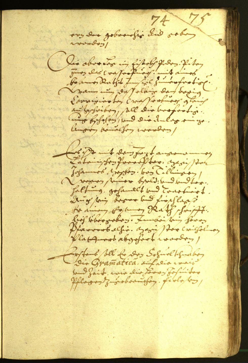 Civic Archives of Bozen-Bolzano - BOhisto Minutes of the council 1608 