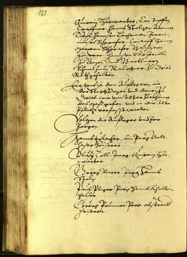 Stadtarchiv Bozen - BOhisto Ratsprotokoll 1609 