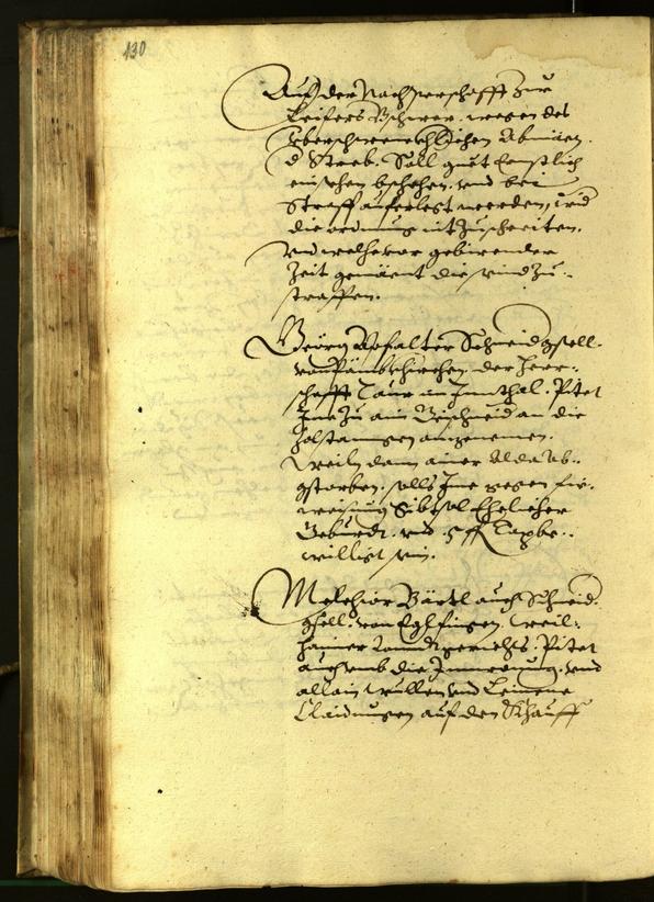 Stadtarchiv Bozen - BOhisto Ratsprotokoll 1609 