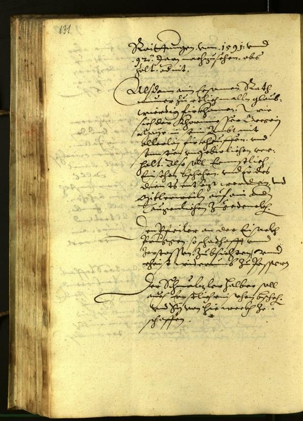 Civic Archives of Bozen-Bolzano - BOhisto Minutes of the council 1609 