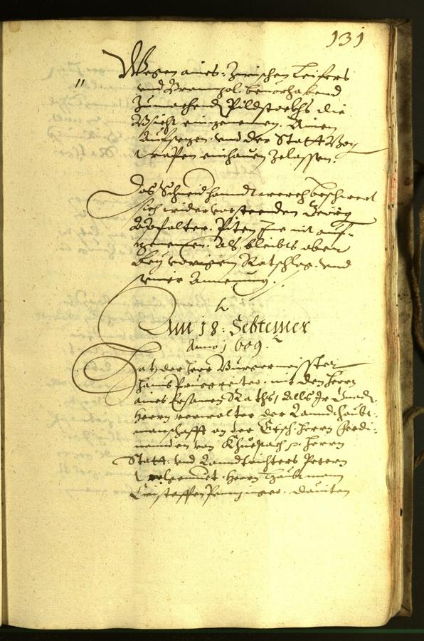 Civic Archives of Bozen-Bolzano - BOhisto Minutes of the council 1609 