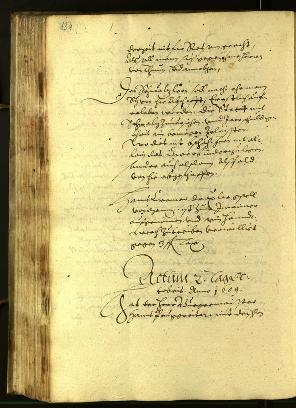 Civic Archives of Bozen-Bolzano - BOhisto Minutes of the council 1609 