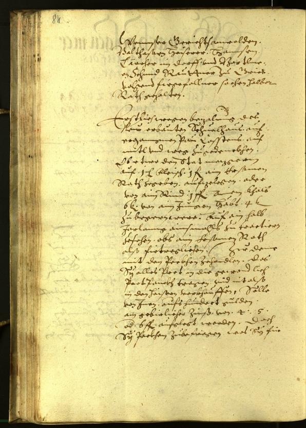 Civic Archives of Bozen-Bolzano - BOhisto Minutes of the council 1609 