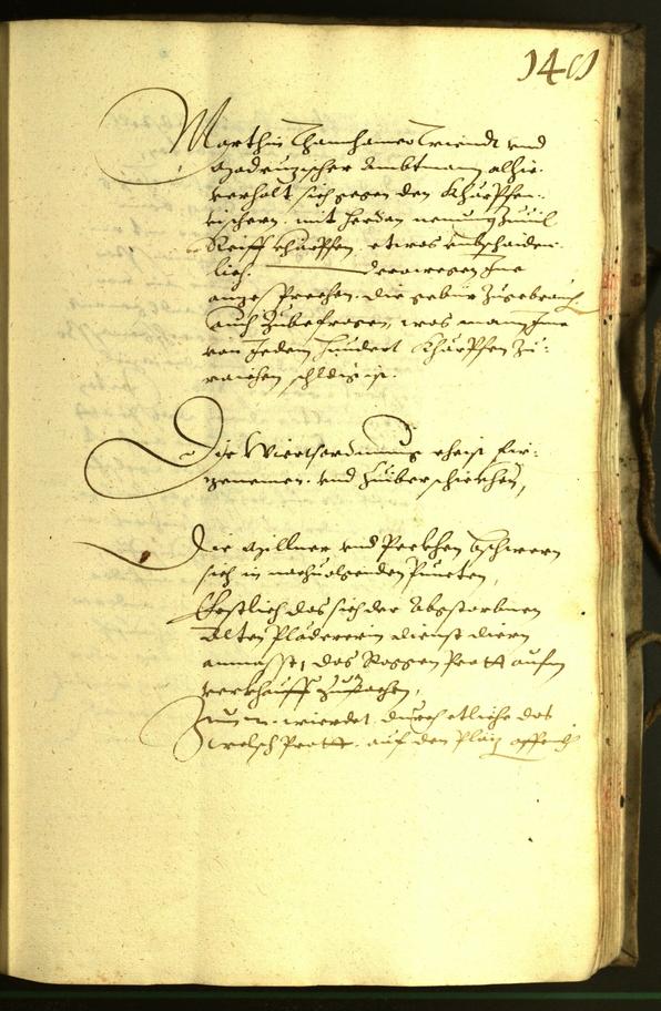 Civic Archives of Bozen-Bolzano - BOhisto Minutes of the council 1609 