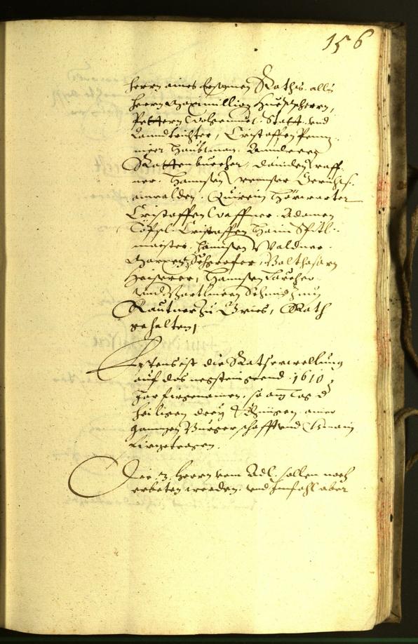 Stadtarchiv Bozen - BOhisto Ratsprotokoll 1609 