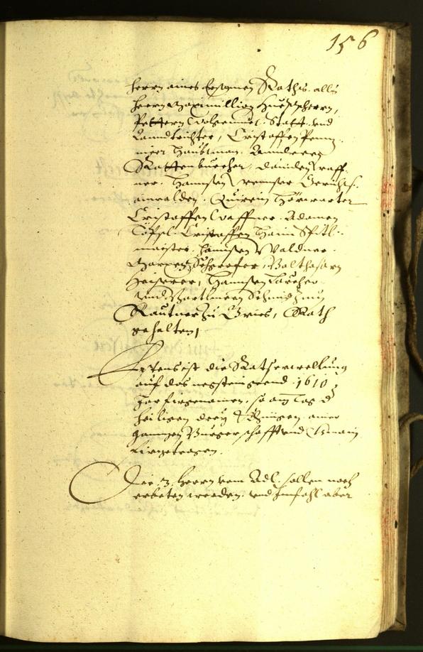 Civic Archives of Bozen-Bolzano - BOhisto Minutes of the council 1609 